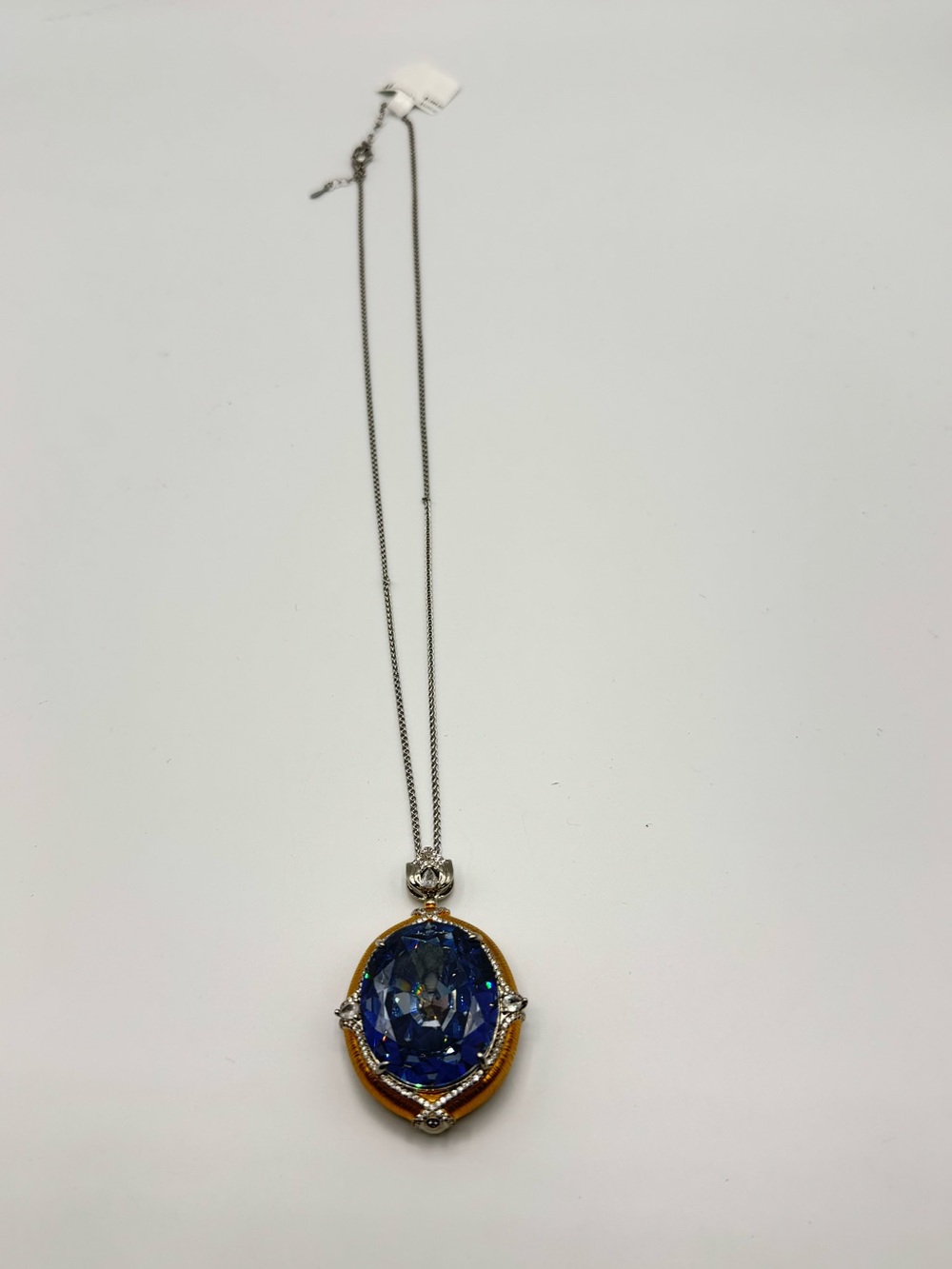 ‼️PRICE IS FIRM ‼️14k 60ct Blue Spinel Pendant - Picture 8 of 13